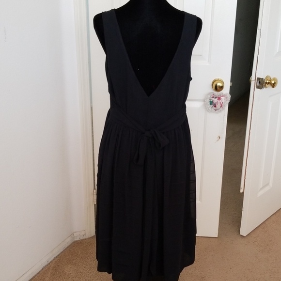 Johnathan Martin Black Cocktail Dress Size 16-New - Picture 3 of 8